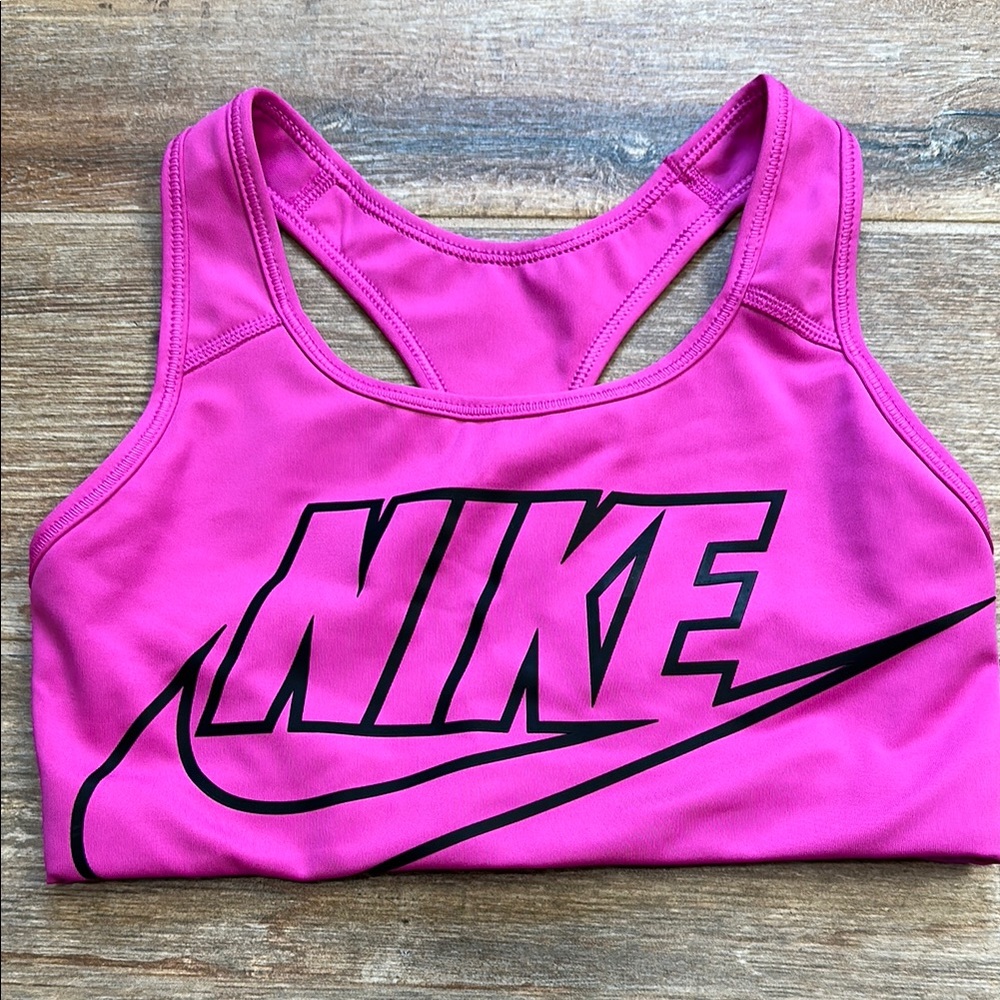 Nike Pink Sports Bra Size Small